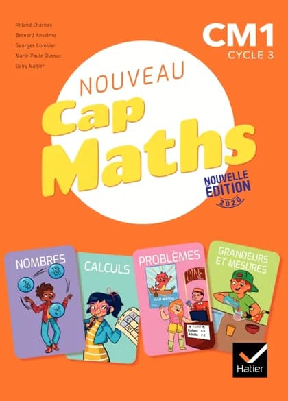 Couverture de Cap Maths CM1