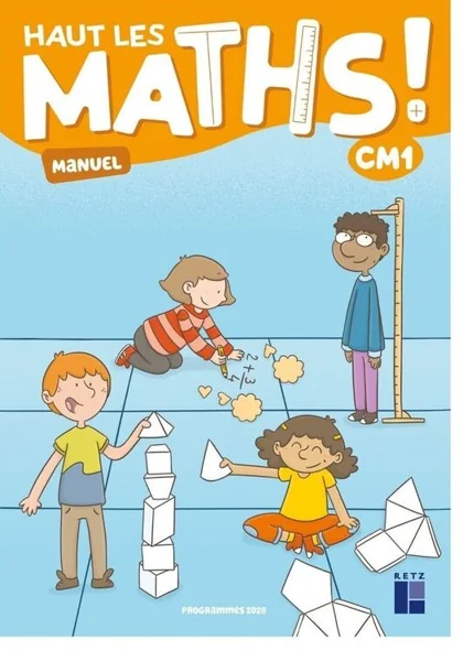 Couverture de Haut les maths ! CM1