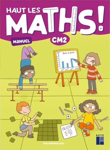 Couverture de Haut les maths ! CM2