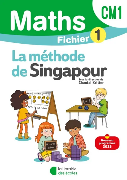 Couverture de Méthode de Singapour CM1
